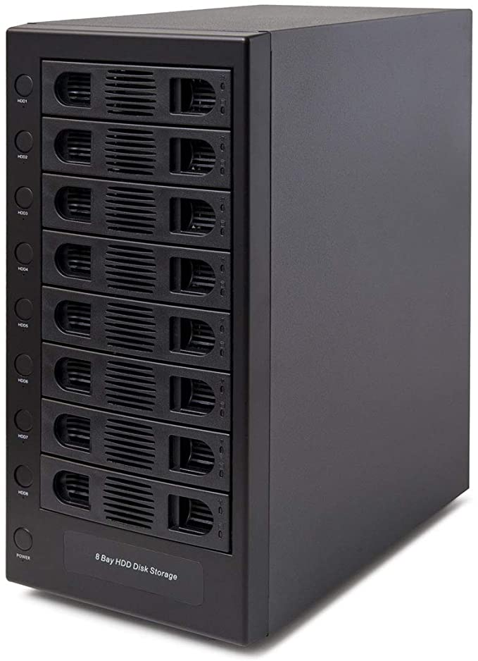 8 bay hot swap